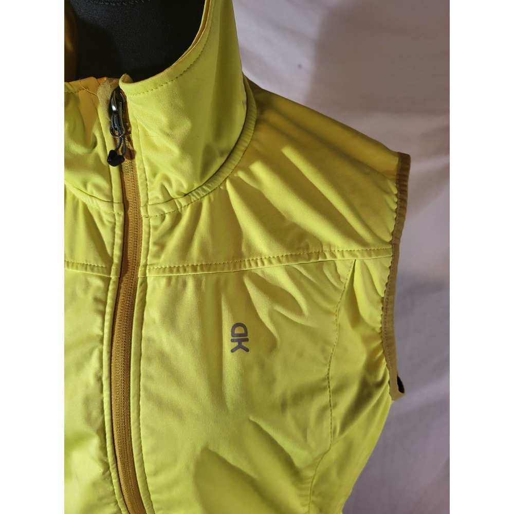 Little Donkey Andy Softshell Vest Womens XL Golf Hiking Yellow Light Jacket - Picture 3 of 6